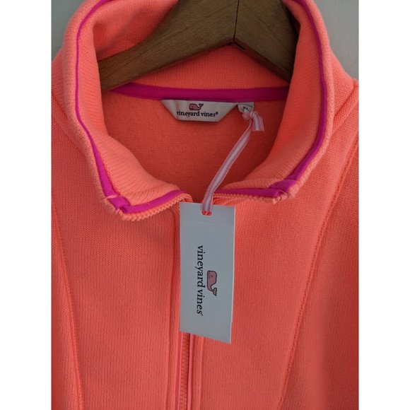 NWT Vineyard Vines Retro Sweater Fleece Half-Zip Size XL - Picture 8 of 8